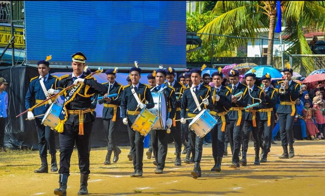 4 years consecutive participation in School Musical Band