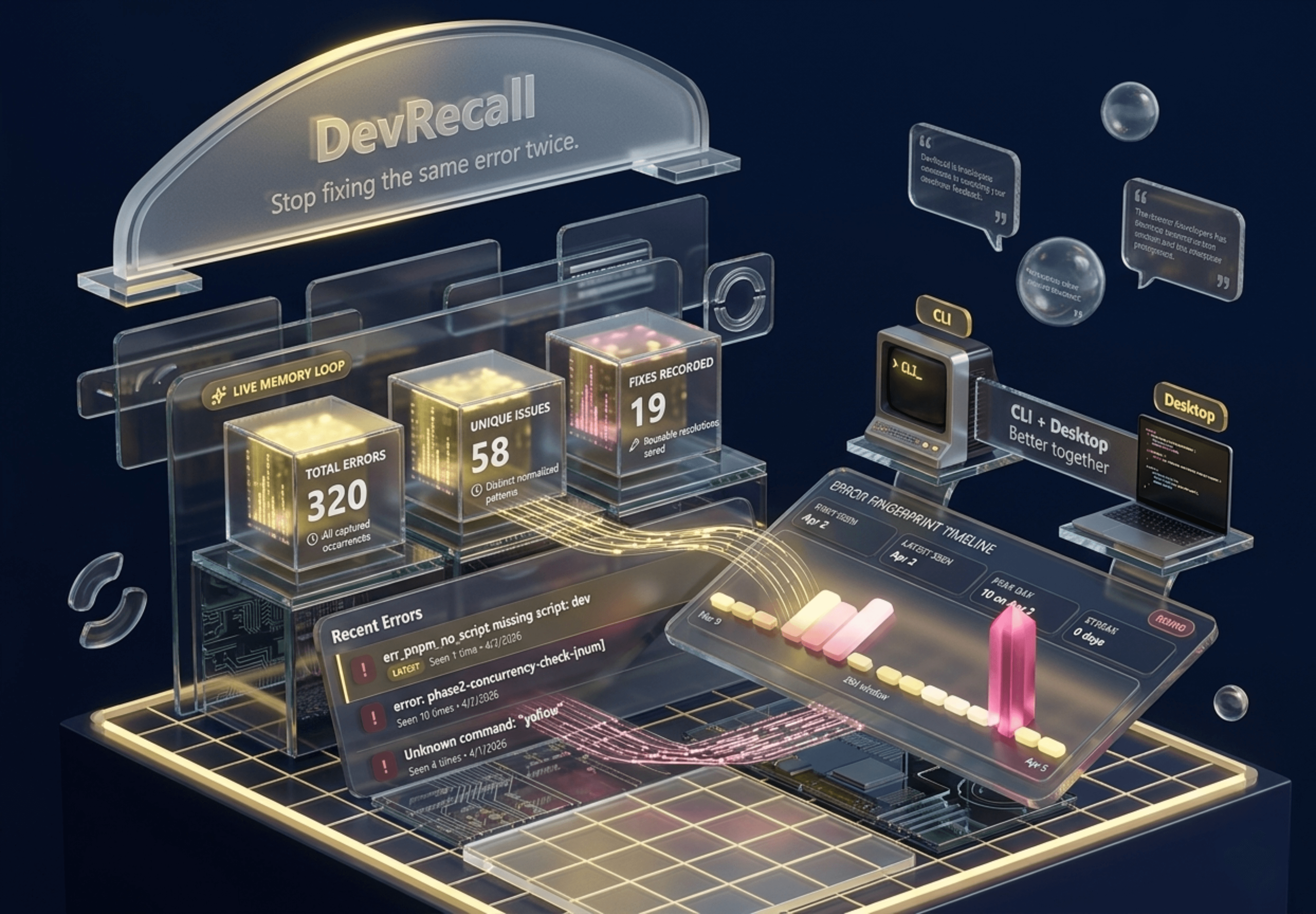 DevRecall – CLI Error Memory Tool